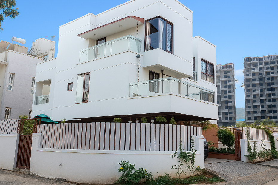 Bungalow for Dr. Kanade  at Bavdhan, Pune.